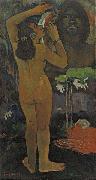 Paul Gauguin The Moon and the Earth (Hina tefatou, ', ', ', ', ', ', ', '), painting